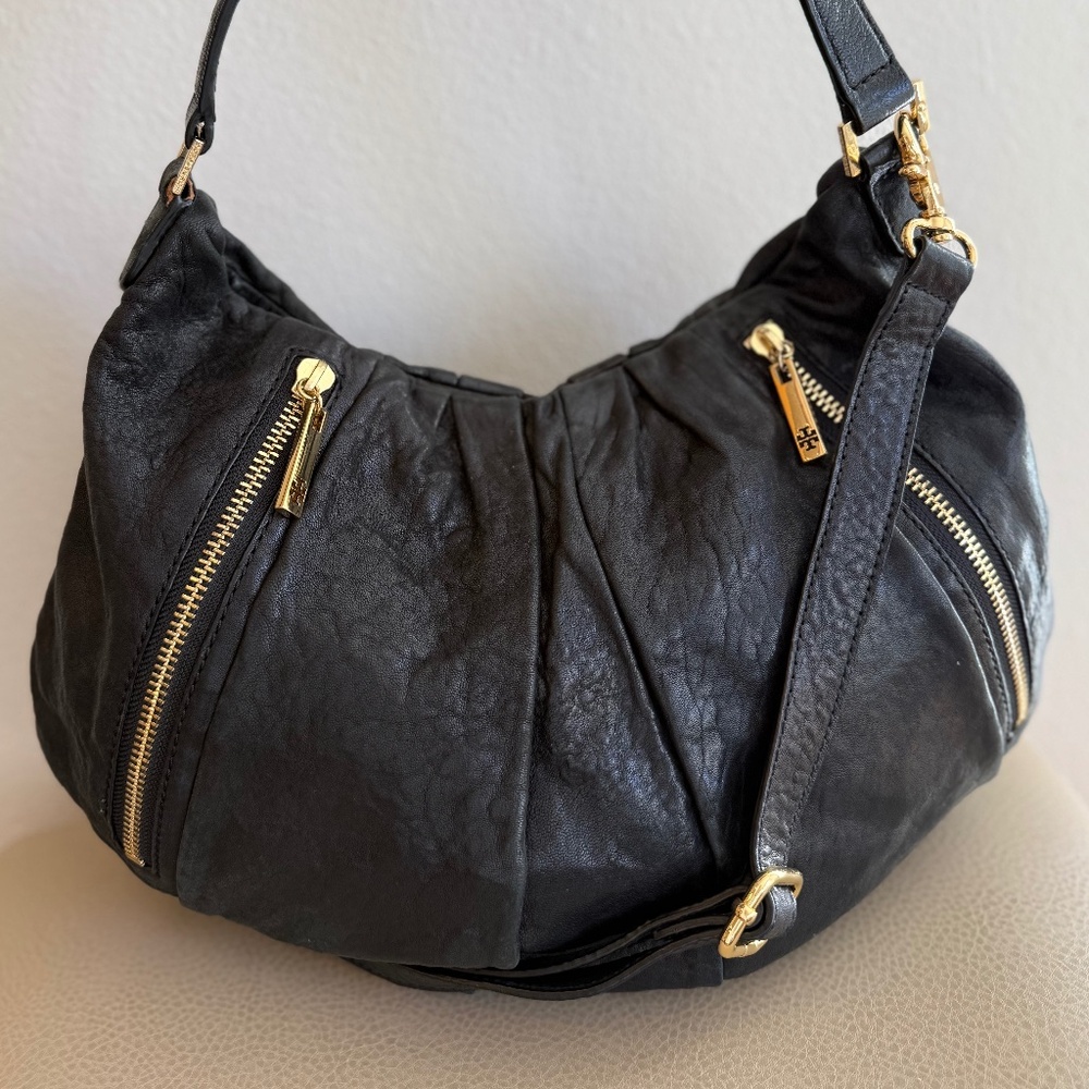Tory Burch Black Leather Handbag